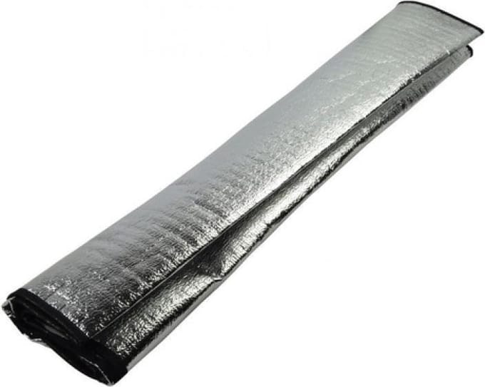 New Age Devi - "Dunlop Anti-ijs~Deken~Zilver~150 X 70 Cm~Ideaal voor het voorkomen van ijs!"