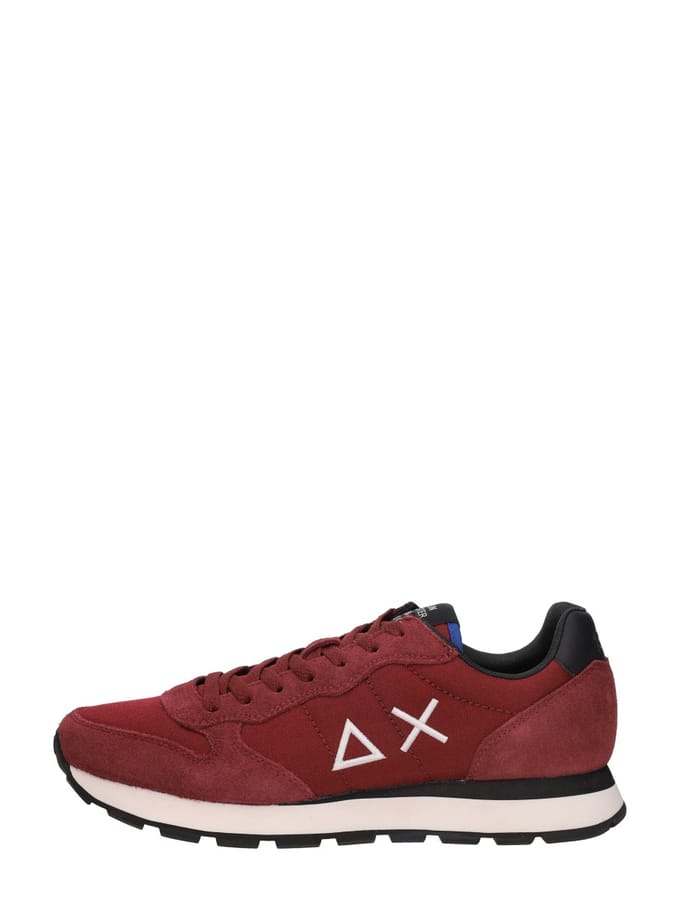 SUN68 Tom Solid, Heren bordeauxrode Sneakers 46 bordeaux