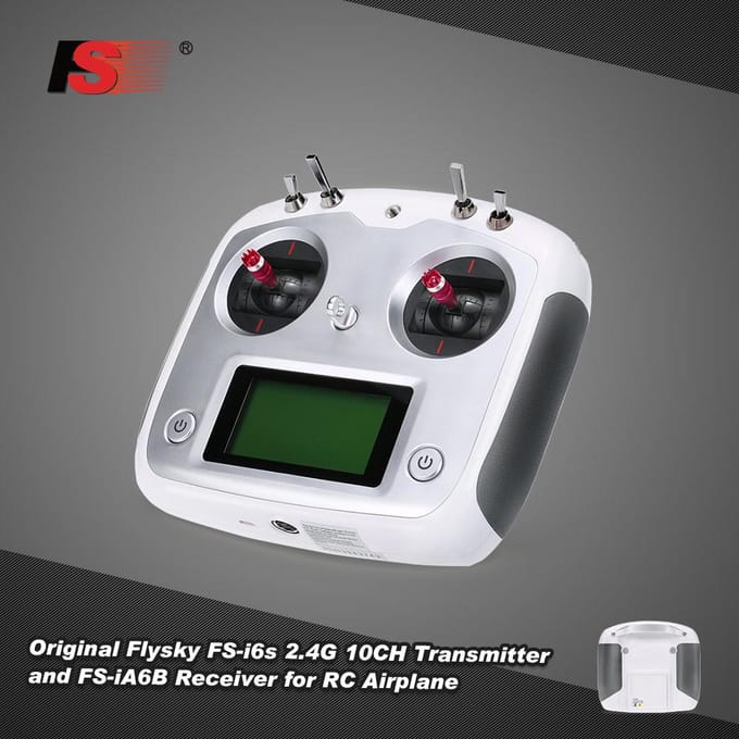 Flysky FS-I6S 10CH AFHDS 2A touchscreen FS-IA6 ONTVANGER VOOR RC Multicopter