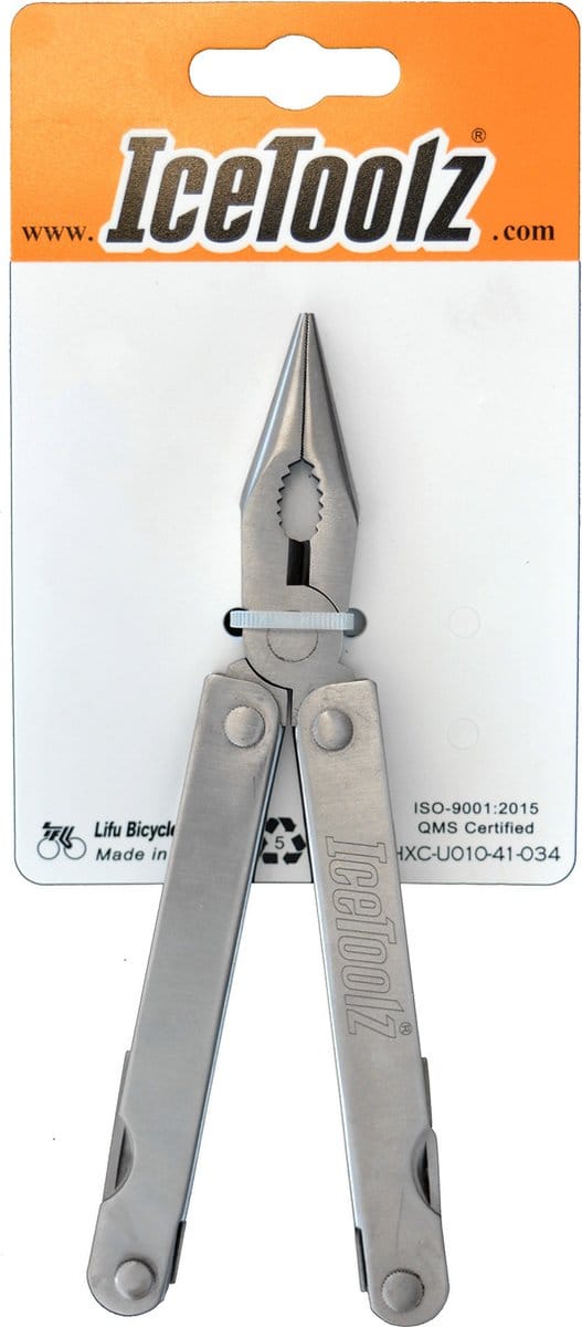 Icetoolz Multitool Lifeguard 15-functies Rvs Zilver