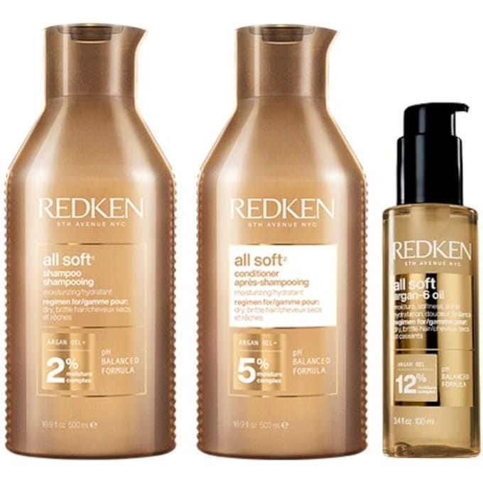 Redken All Soft Bundle Hydraterende shampoo Dames