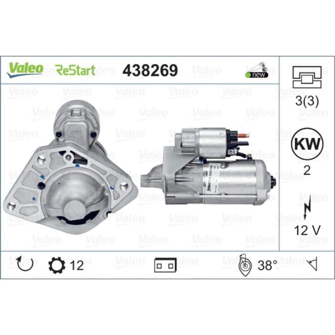 Starter VALEO 438269
