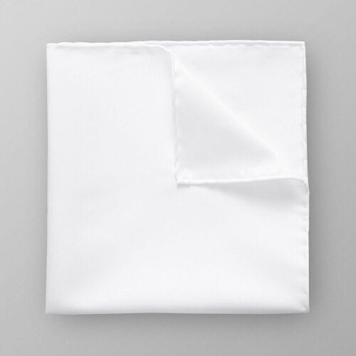 Eton Pochet Uni Signature Twill Wit / male