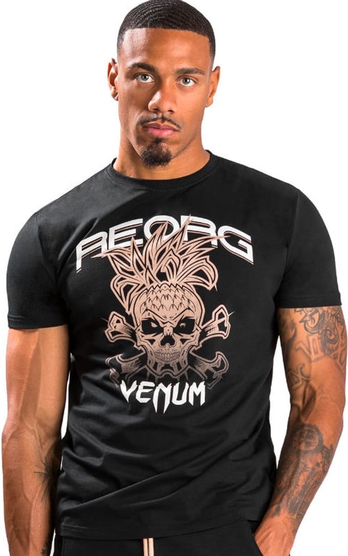 Venum Reorg V2 T-Shirt Zwart - S