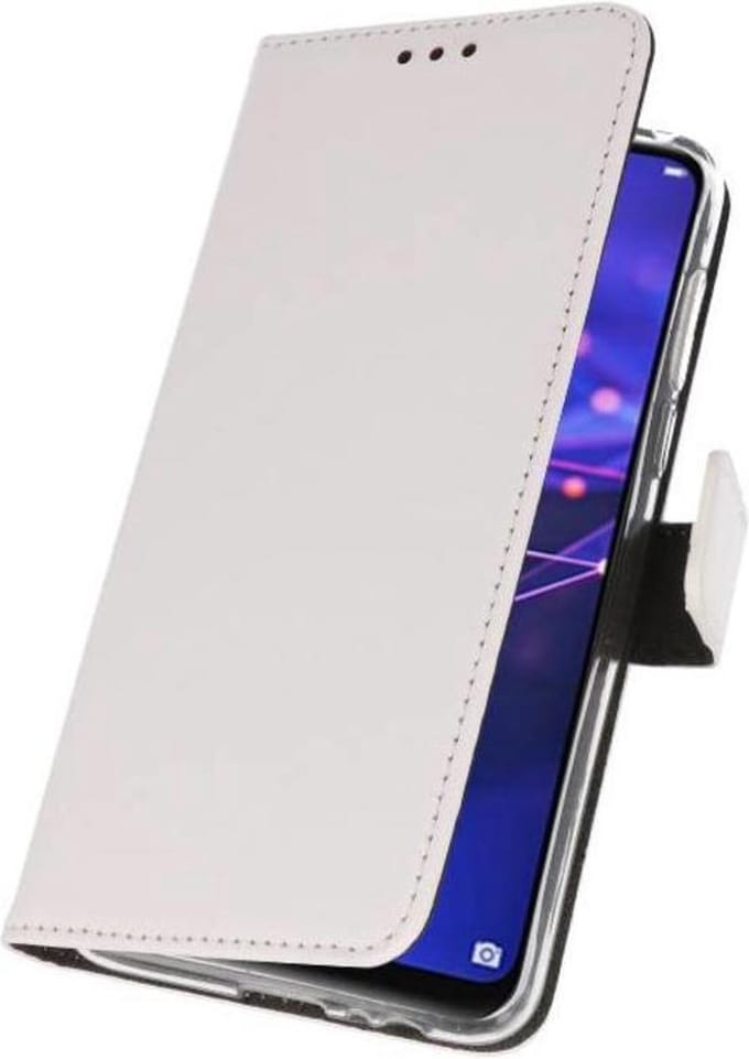 Bestcases Pasjeshouder Telefoonhoesje Huawei Mate 20 Lite - Wit