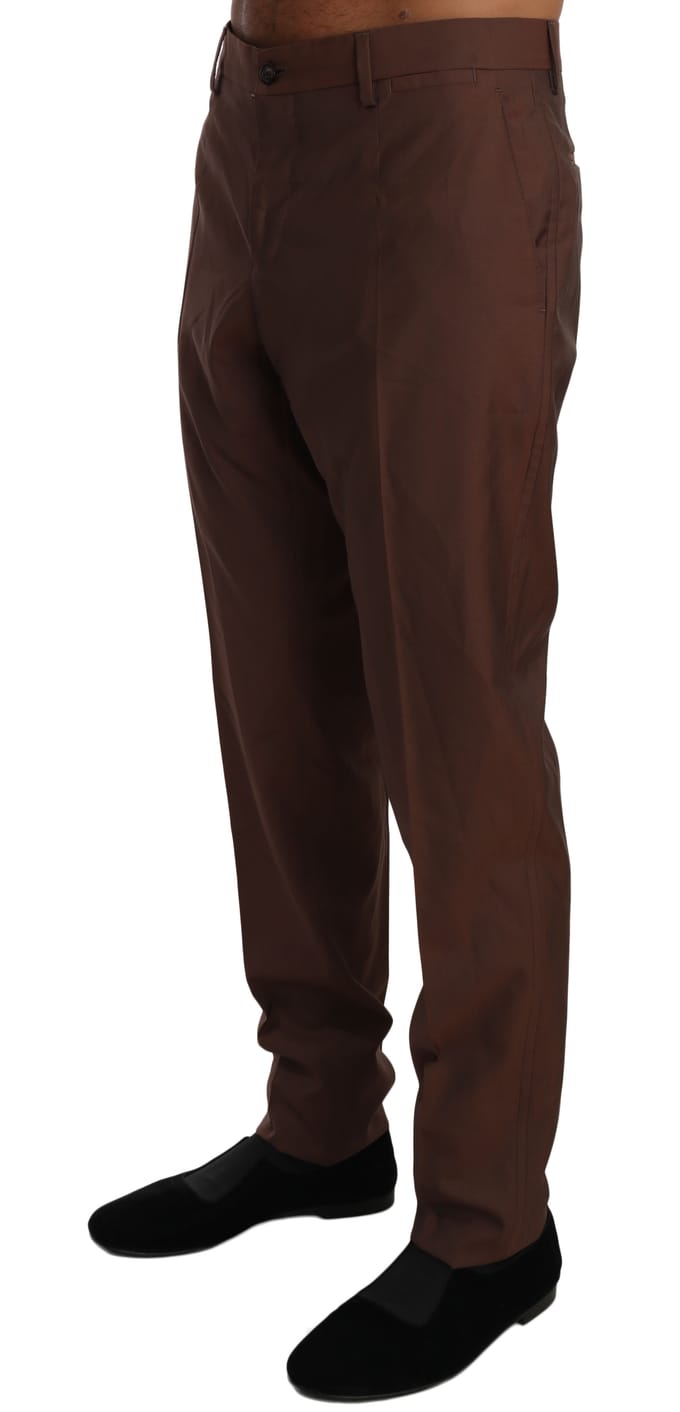 Klassieke Pasvorm Wol Broek