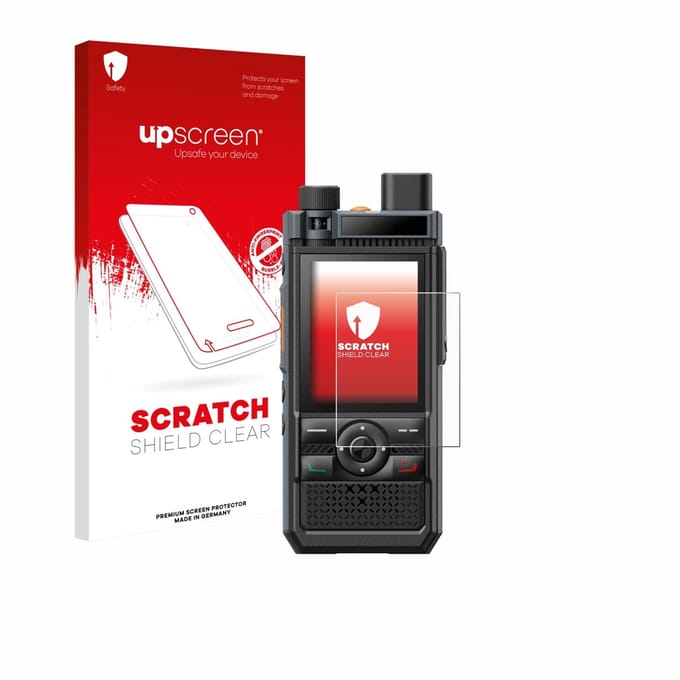 upscreen - Screenprotector voor Hytera P50 - Folie Beschermfolie transparant
