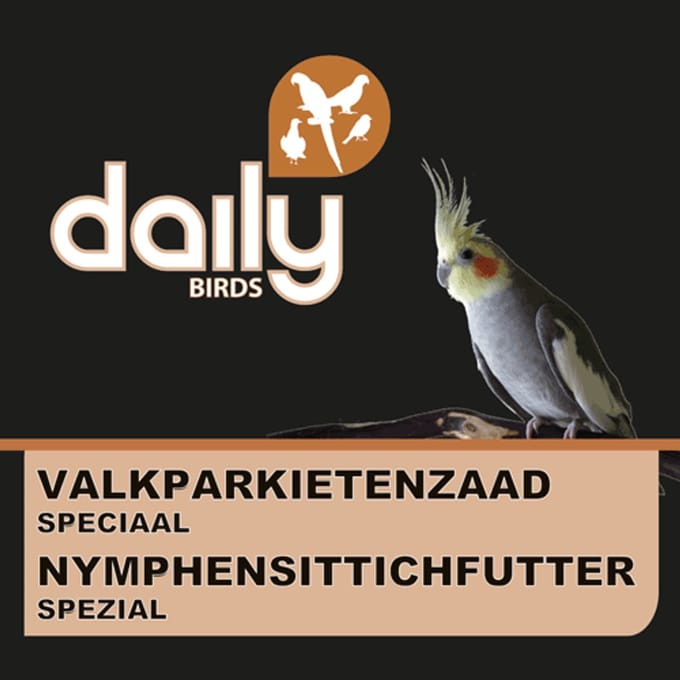 Valkparkietenzaad Speciaal-2KG(Met zonnepitten)-valkparkiet