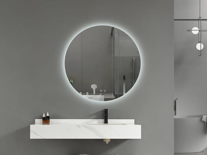 Mawialux LED Badkamerspiegel - Rond - 70cm - Ivy