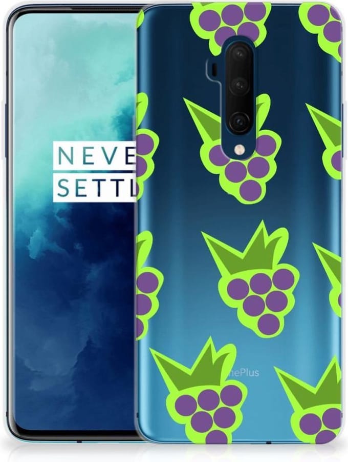 OnePlus 7T Pro Siliconen Case Druiven