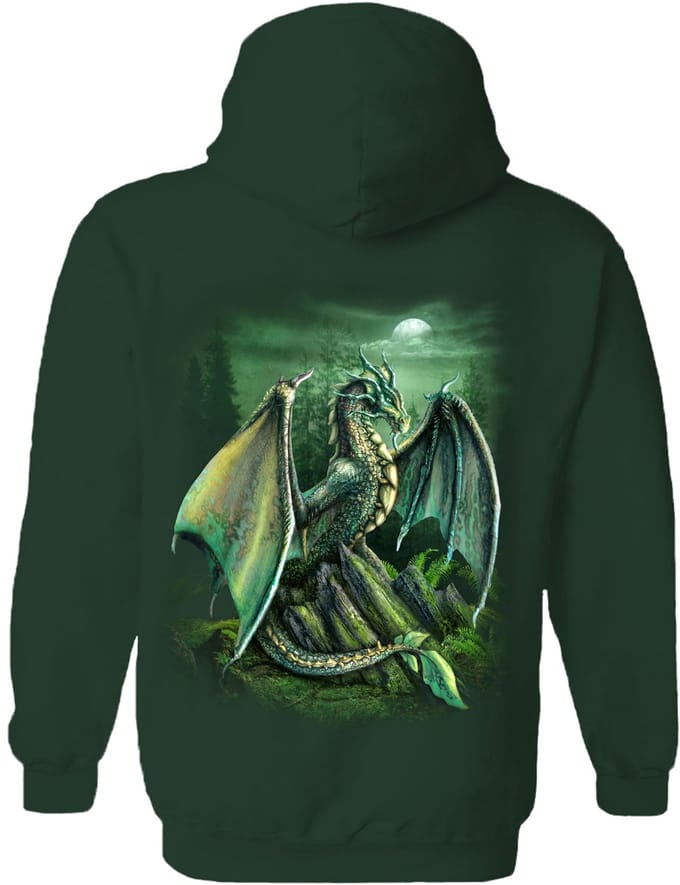 Draak Garwin Dragon The Coloured House Hoodie L