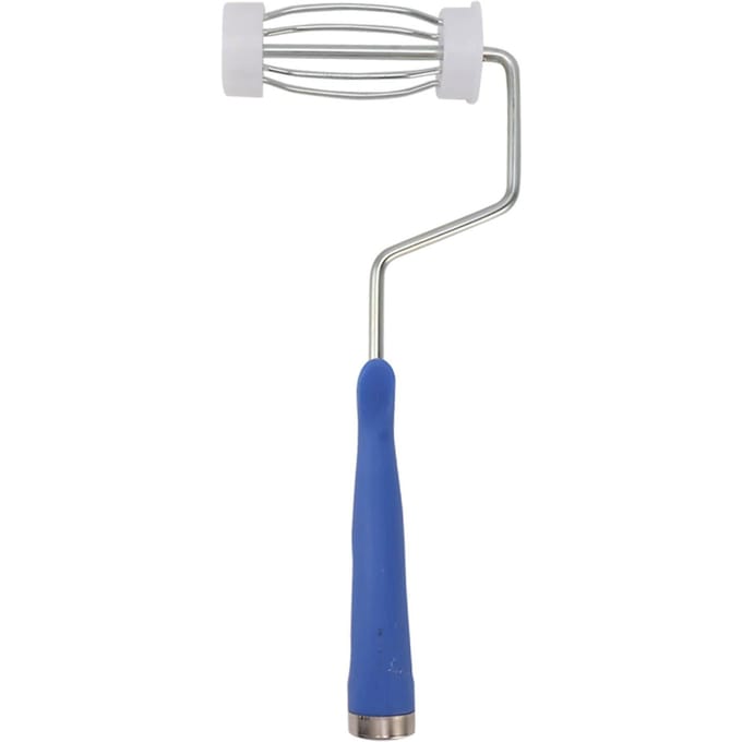 Rollerframe Ergonomische Handgreep Hoge Sterkte Eenvoudige Bediening Verfrollerframe voor Stofroller 4 Inch 4in white
