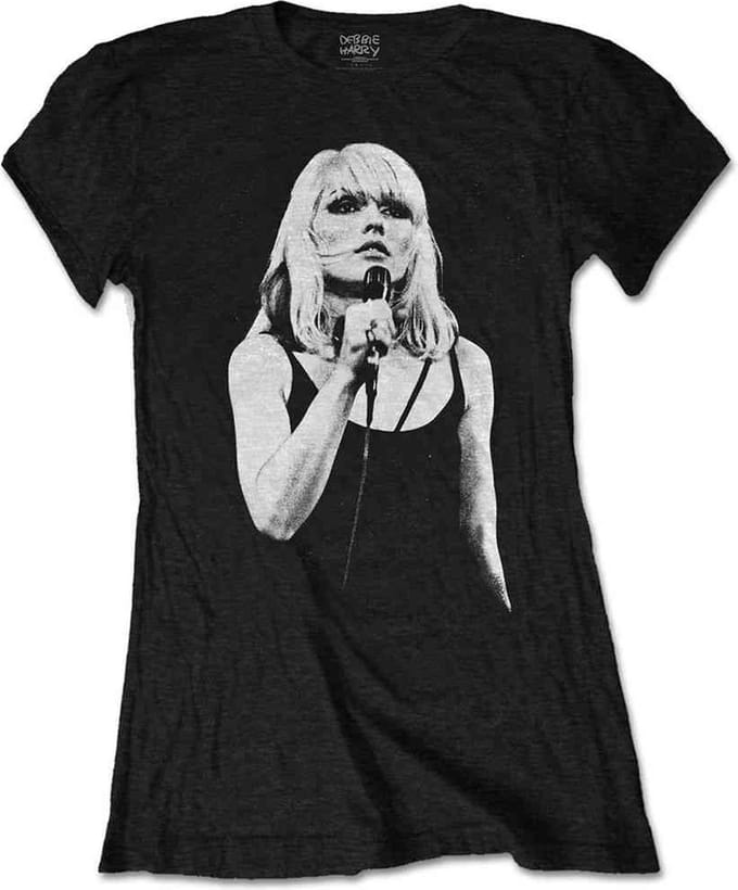 Blondie - Open Mic. Dames T-shirt - 3XL - Zwart