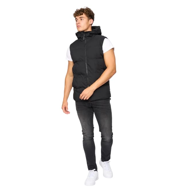 Crosshatch Heren Hanjo Gilet (Zwart)