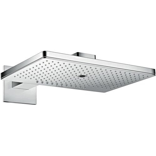 AXOR ShowerSolutions overhead shower 460 / 300 3jet with shower arm and square rosette 35282000