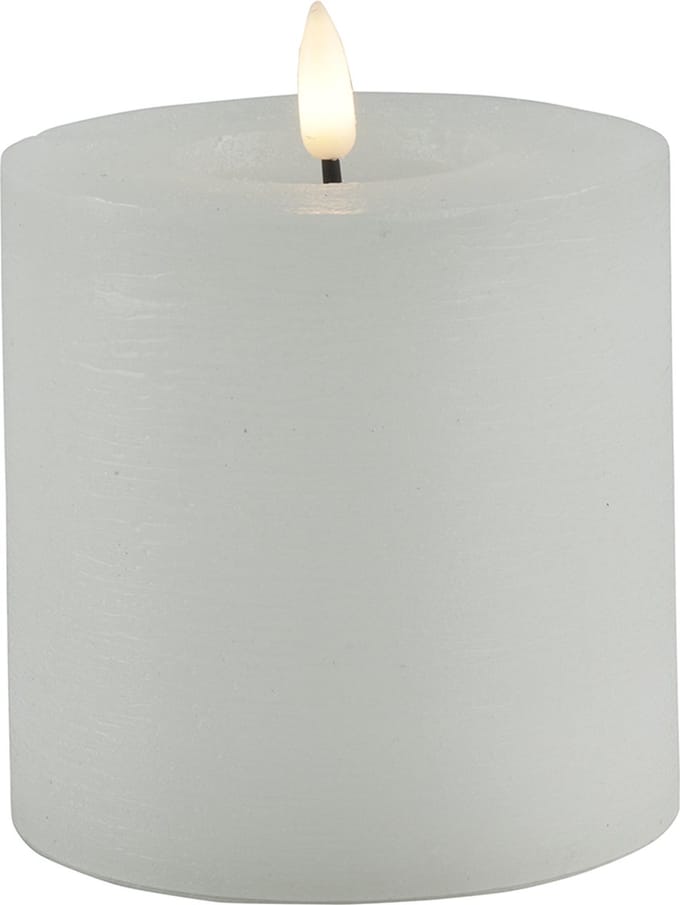 Countryfield - stompkaars rustiek rond D10cm LED Lyon wit H13