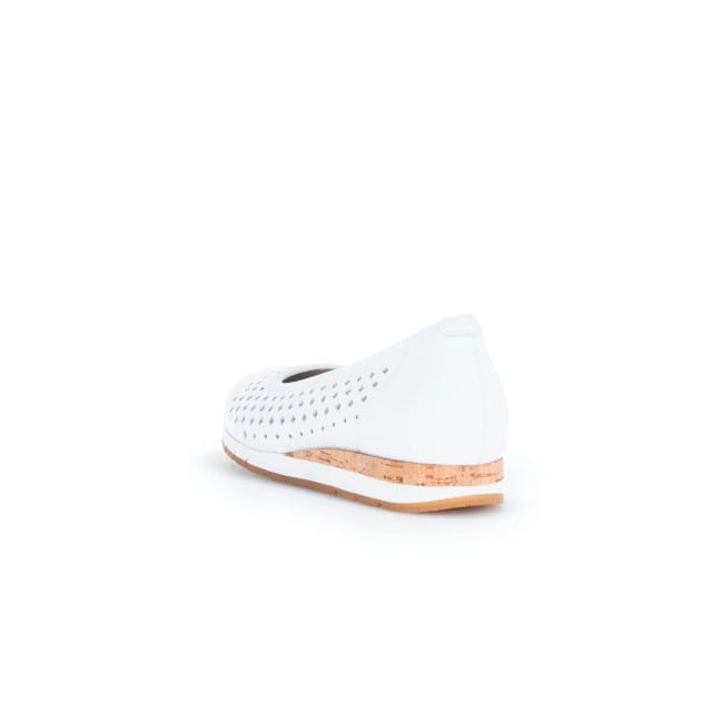 Gabor 22.412.50 - dames instapper - Wit - maat 42 (EU) 8 (UK)