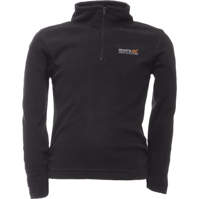 Regatta Geweldige outdoors kinder hot shot ii half zip fleece hoodie