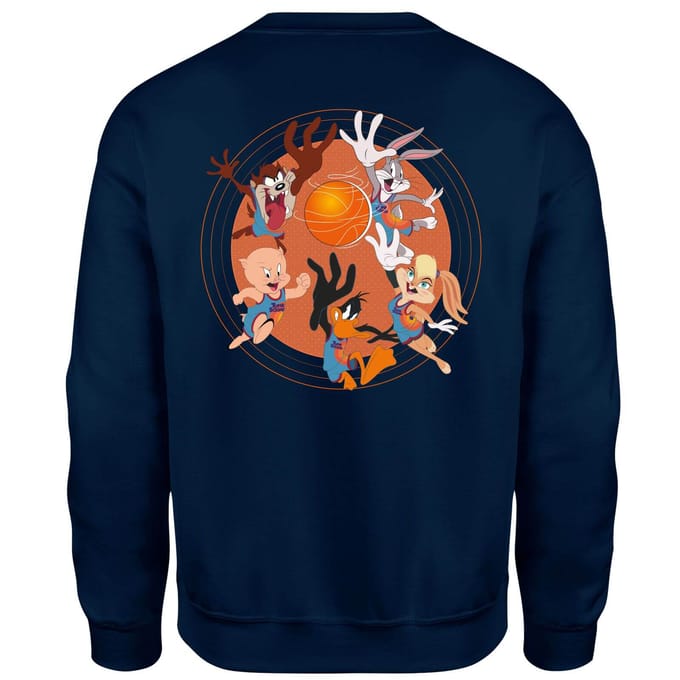Space Jam Welcome To The Jam Sweatshirt - Navy - XXL
