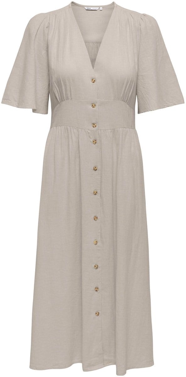ONLY - ONLTIZANA 2/4 MIDI DRESS WVN NOOS Dames Jurk