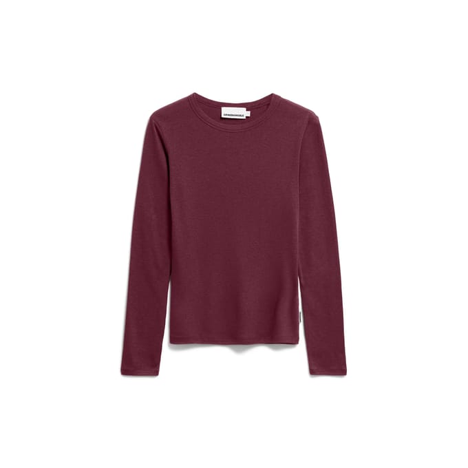 Dames-T-shirt met lange mouwen Armedangels Maiaa