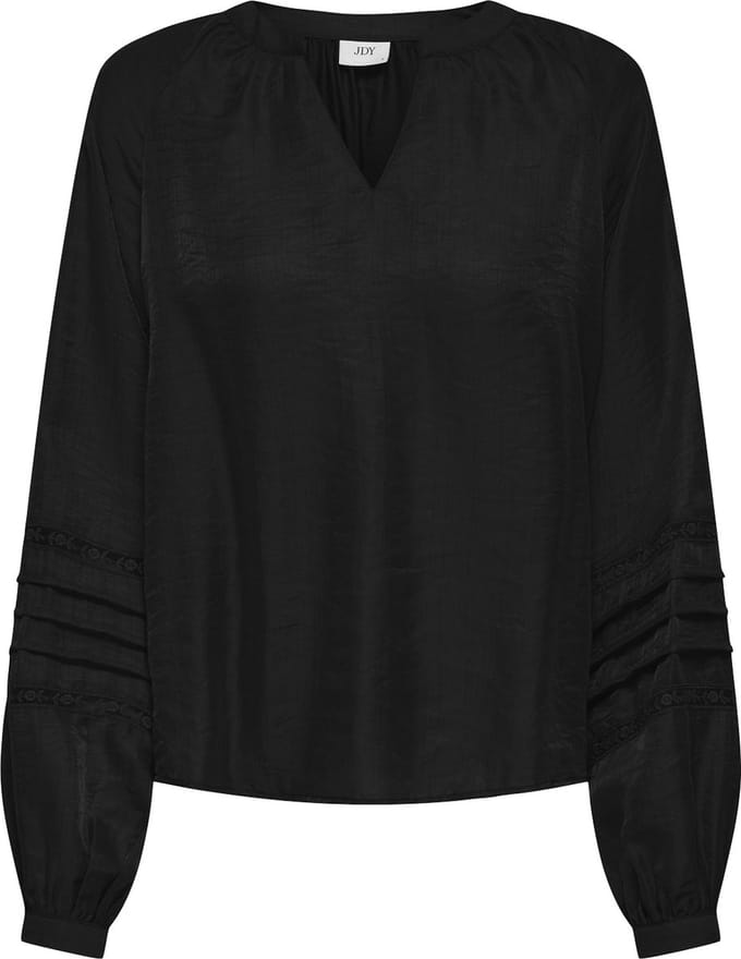 JDY - JDYSULLY L/S LACE TOP WVN - Dames - Blouses