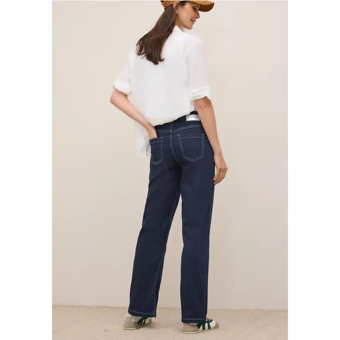 Uitgerolde Wide Legs jeans