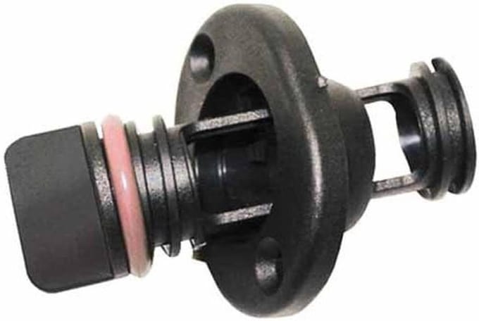 Afvoerplug - Schroefstop - Bootwaterdichting - Nylon constructie - Standaard maat - Zwart