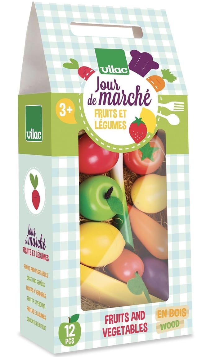 Vilac - Groenten en fruitsetje 'dag van de markt'