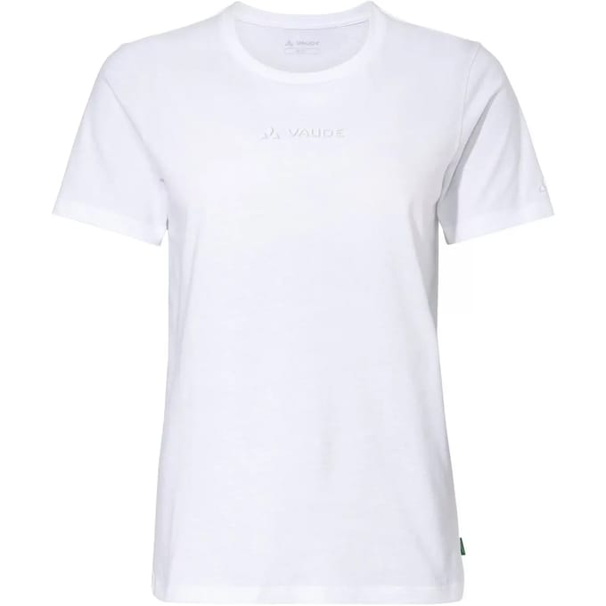 Vaude Logo Ii T-shirt Met Korte Mouwen Wit 38 Vrouw
