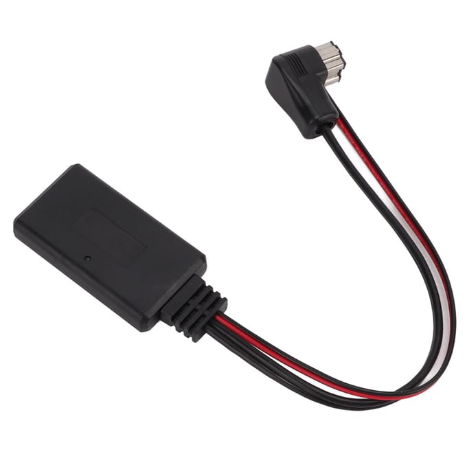 Auto Bluetooth AUX Module 11Pin ABS Hittebestendig Audio Adapter voor PIONEER Radio IP BUS Ingang black