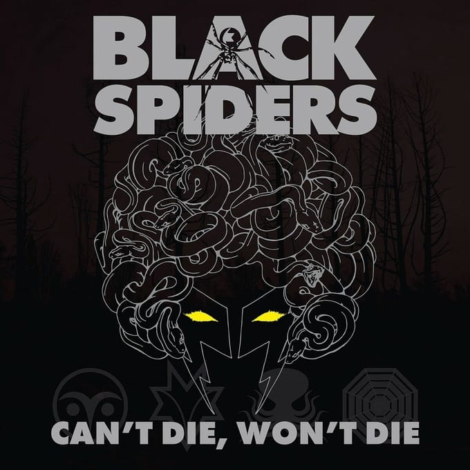 Black Spiders - Can't Die, Won't Die (LP)