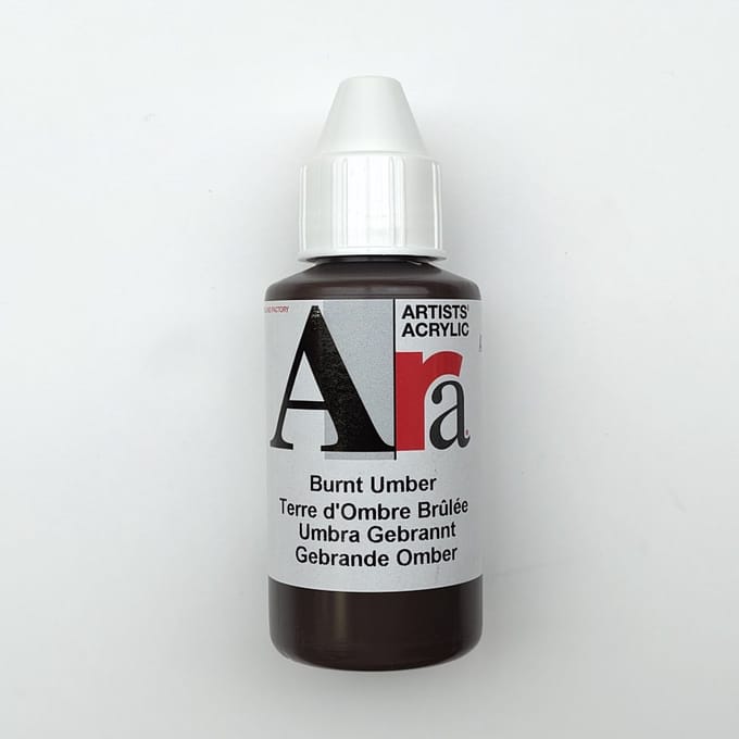 Acrylverf Ara 100ml - Gebrande Omber - A70