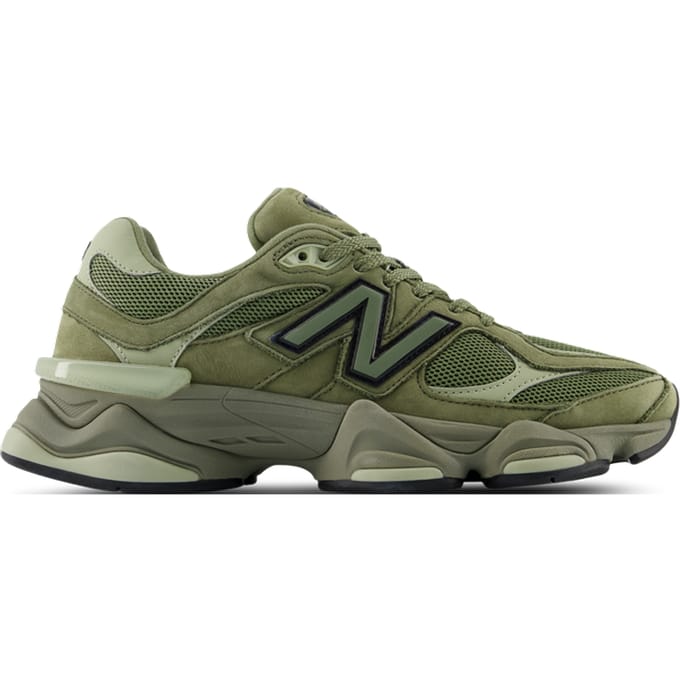 New Balance 9060 Sneakers Dames - Groen - Maat 36.5 - Leer