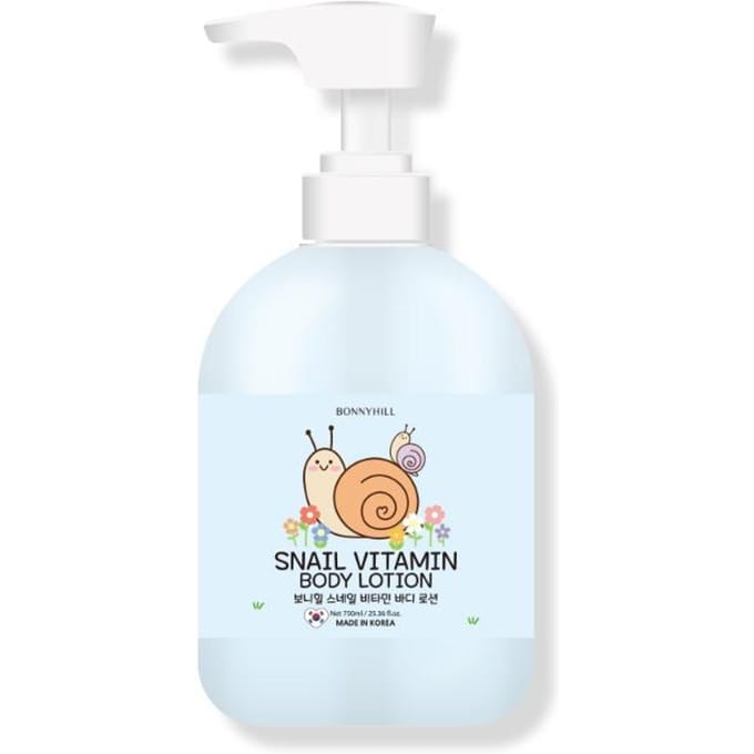Bonnyhill Snail Vitamine Vitaliserende Bodylotion (750 ml) white
