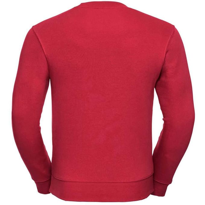 Russell Heren Authentieke Sweatshirt (Slimmer Cut) (Klassiek rood)