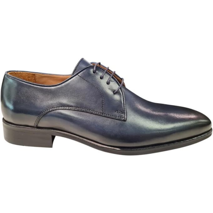 Melik Schoen Derby Marizo Donkerblauw (navy) - Maat 45 - Heren - Nette schoen