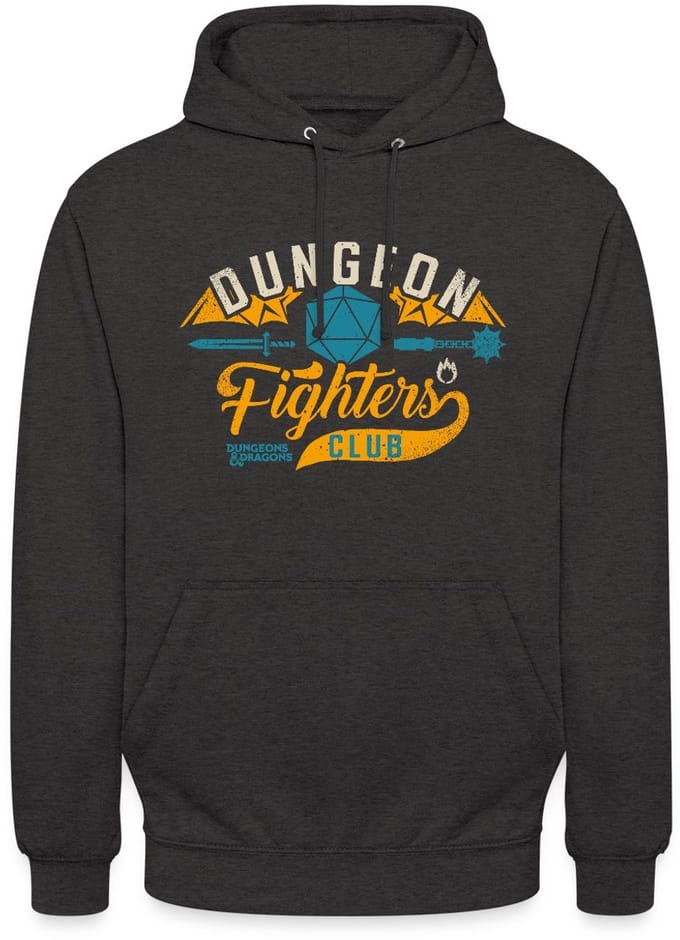 Dungeons And Dragons Dungeon Fighter Club Hoodie Unisex