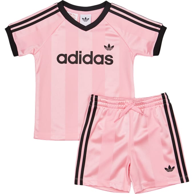Adidas Jersey Trainingspakken Baby - Roze - Maat 63 - 68 CM - Poly Jersey