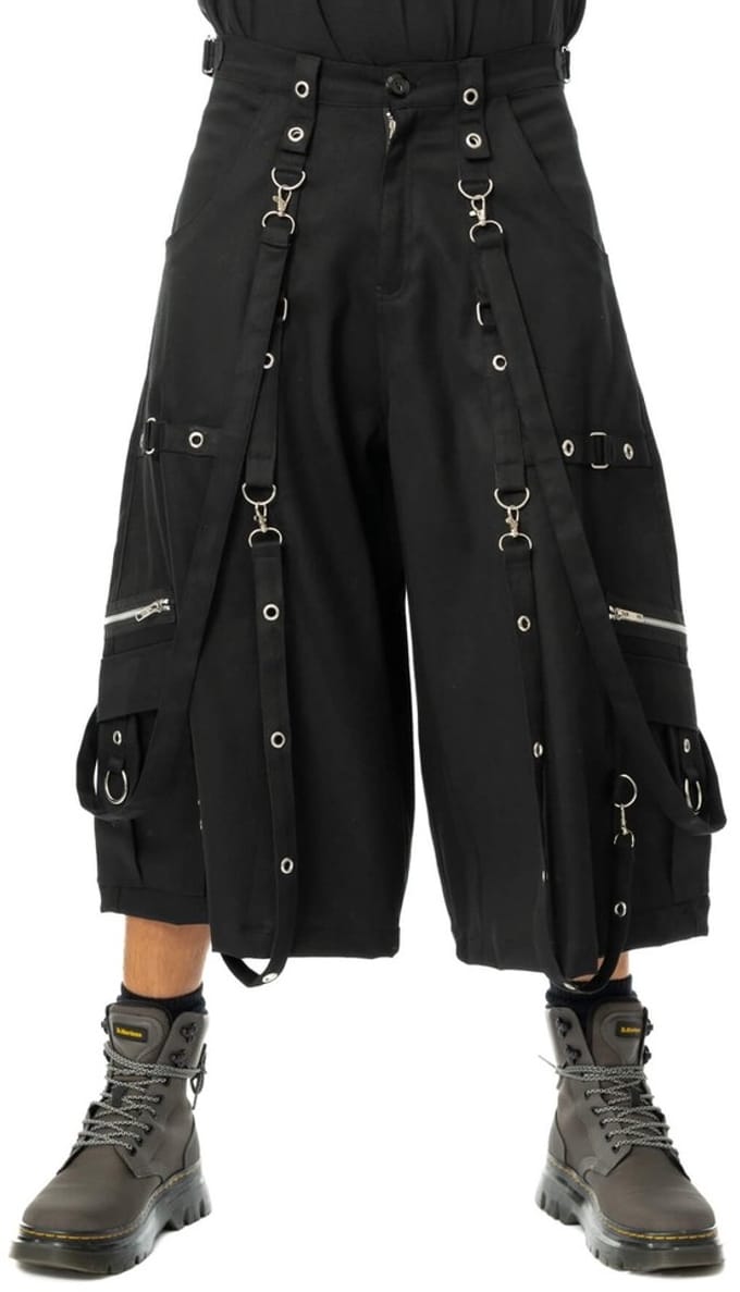Heartless - Obsidian Drop Jorts Driekwartbroek - Taille, 38 inch - Zwart