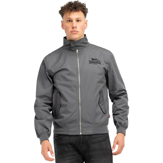 Lonsdale Acton Jas Grijs M Man
