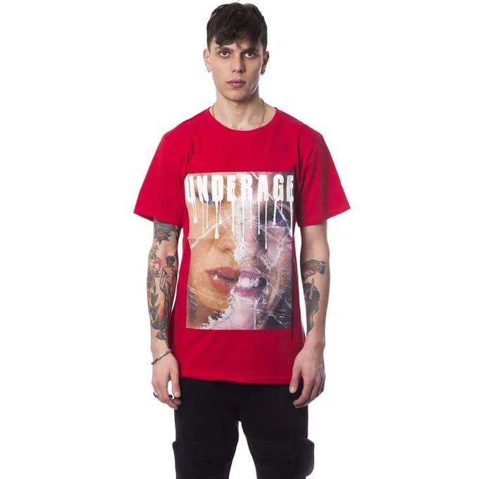 Ongeveer Onderwijs Graphic T-shirt Rood