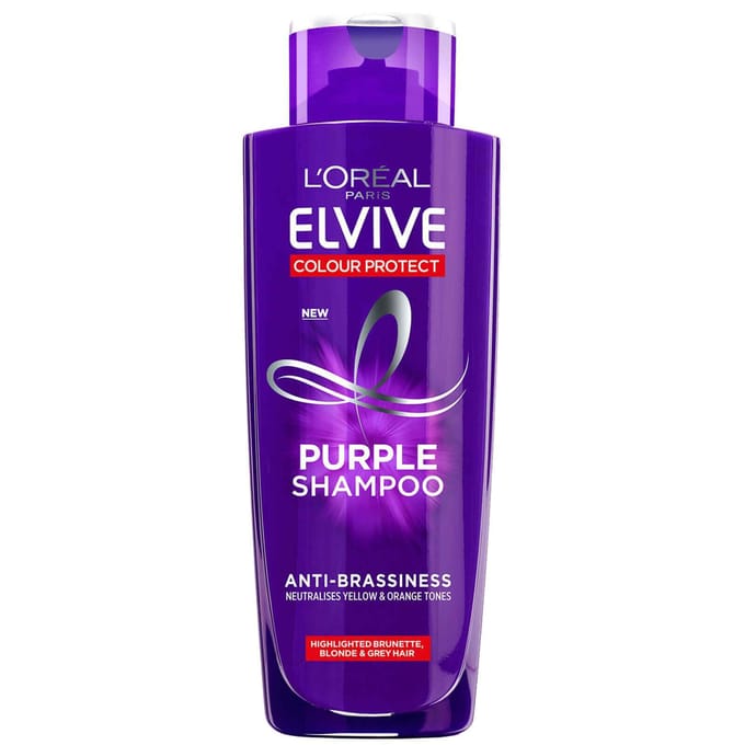 L'Oréal Paris Elvive Colour Protect Anti-Brassiness Purple Shampoo and Conditioner Set