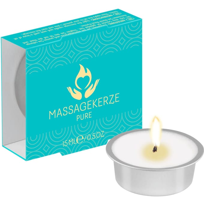 Massagekaars Puur, 15 ml