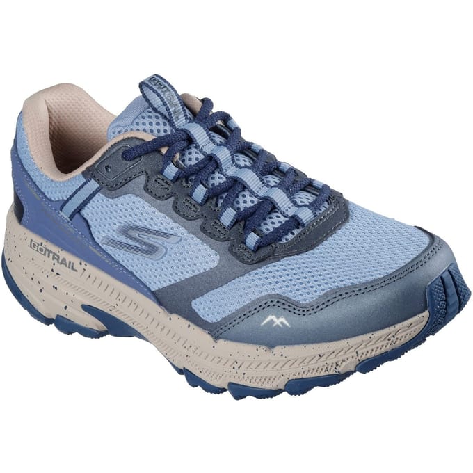 Skechers Performance GO RUN Trail Altitude 2.0 Ravine Dames Sneakers Van Leer In Leisteenkleur