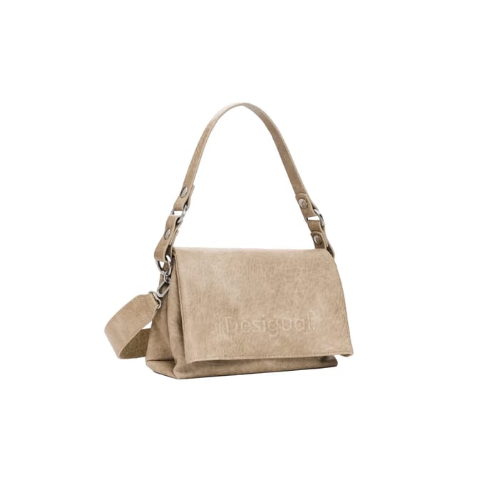 Desigual schoudertas Shoulder Bag Beige Crude