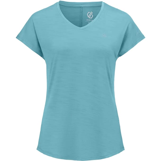 T-shirt Korte Mouwen Hiking Dames Ademend