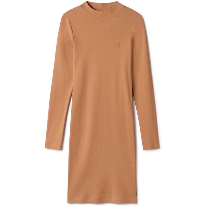TWOTHIRDS Kosrae Dress - Earth Größe: L | Minikleider Outlet | Damen | Braun