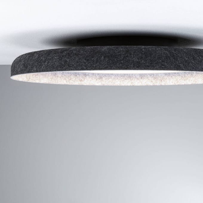 LED-plafondlamp 3-Step-Dim Zarina 2700K 3400lm 34W Antraciet dimbaar