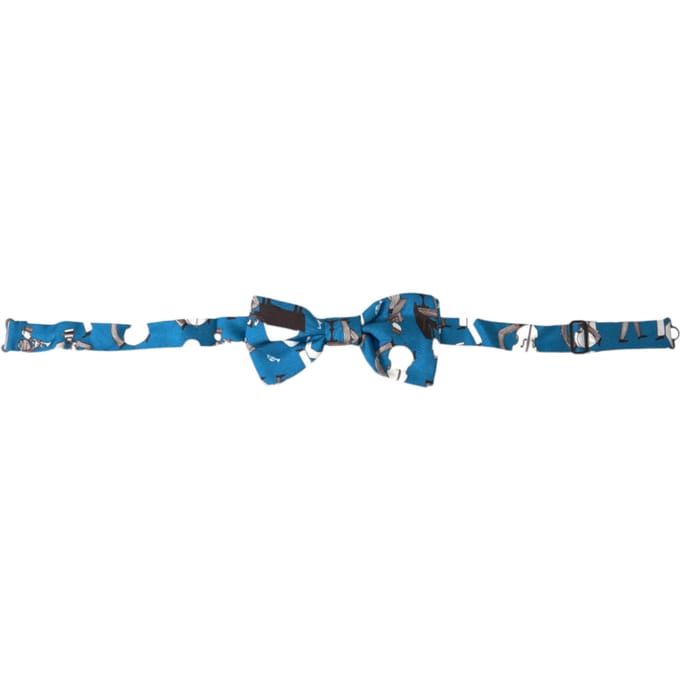 Muzikant Print Vlinderdas Ft3777